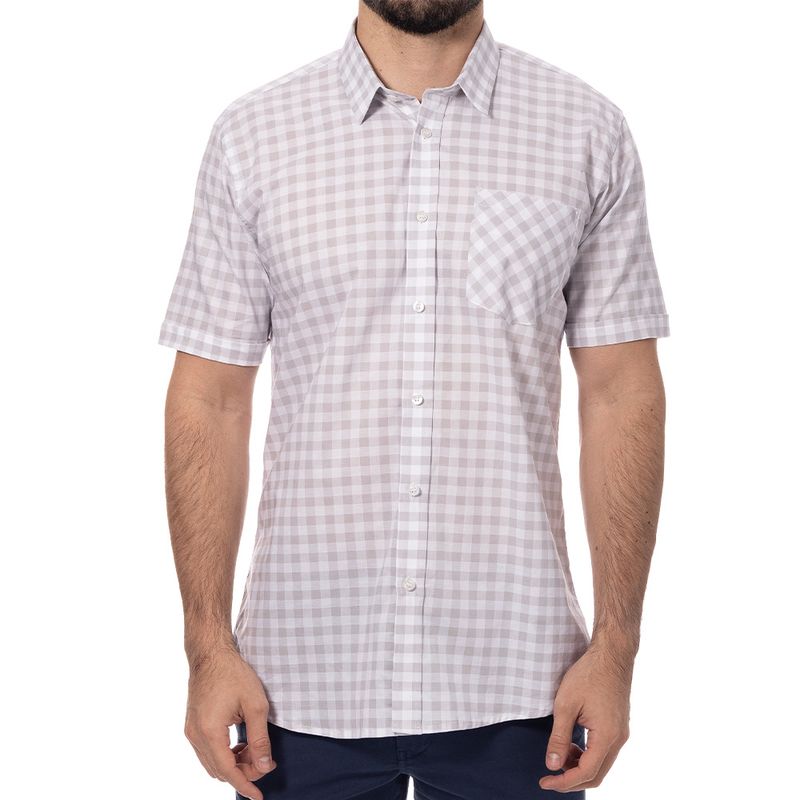 camisa-elaborada-en-popelina-algodon-100-estampado-a-cuadros-mangas-cortas-co-cun-001-1