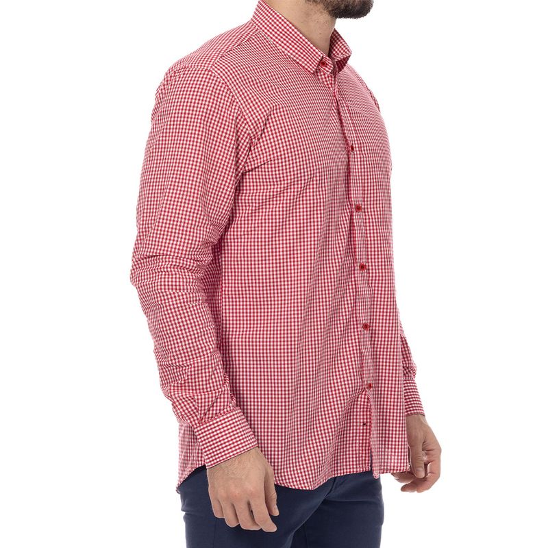 camisa-elaborada-en-algodon-100-mangas-largas-estampado-a-cuadros-picnic-co-cunml-001-2