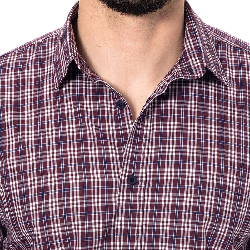 camisa-elaborada-en-algodon-100-mangas-cortas-estampado-a-cuadros-tartan-co-cun-004-3