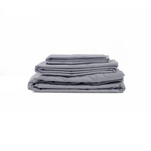 Set Sábanas Home Essentials Celeste de 4 piezas