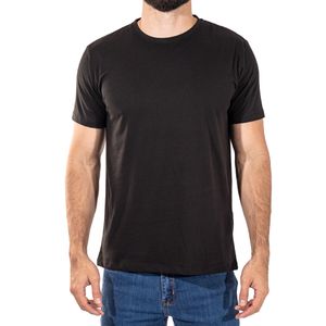 Basic T-Shirt Cuello Redondo Negro