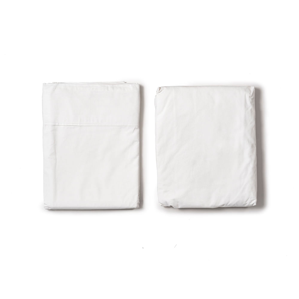Visillos Pack 2 paños Blancos – Angelesdelhogar