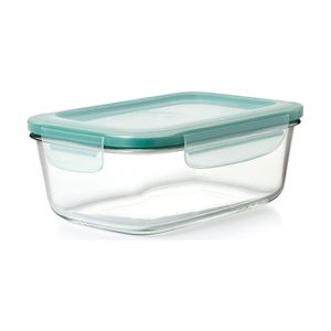 Recipiente de vidrio rectangular 8 oz