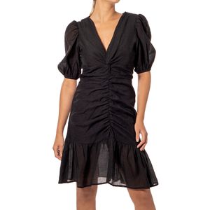 Vestido Ruche Negro
