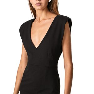 Dress Kim V-Neck Black