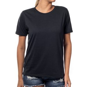 Basic T-Shirt Cuello Redondo Negro