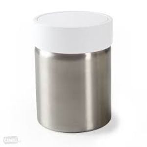 Tacho De Basura Para Baño Nickel