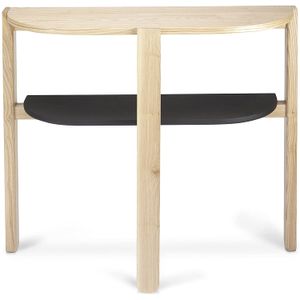 Mesa / Consola Hub Negro/Natural