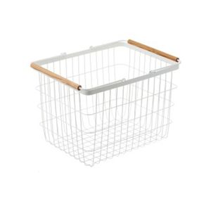 Cesta De Lavadero Mediano Blanco