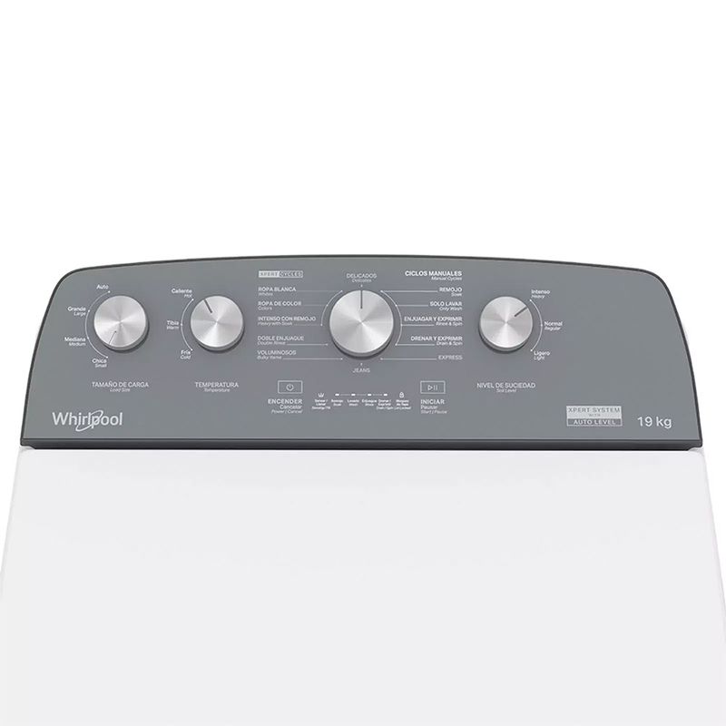 Comprar Lavadora Carga Superior Xpert Eco 19kg Whirlpool Blanco