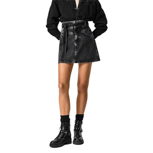 Falda Rayven Retro Negra