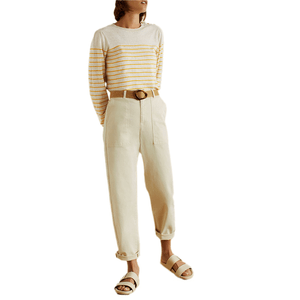 Pantalon Bolsillos Cargo Crudo