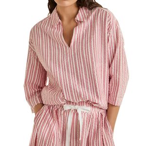 Camisa Rayas Manga Francesa Rayas