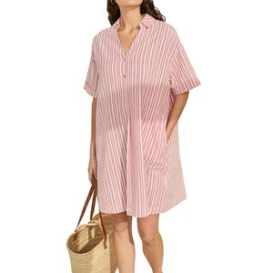 Vestido Camisero Rayas Rayas
