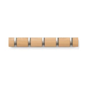 Gancho Flip 5 Hook Madera Natural