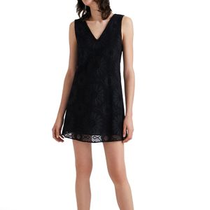 Dress Sleeveless Hamburgo Negro