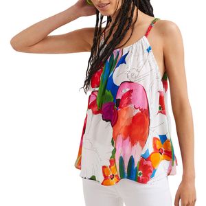 Blouse Straps Rodas Blanco