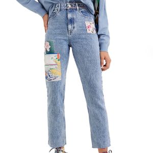 Denim Overall Trousers Medium