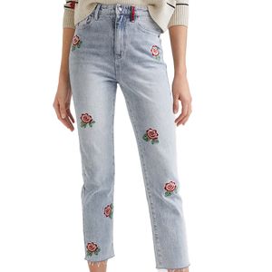 Denim Long Trouser My Flo Medium Wash