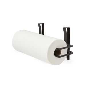 Soporte de Rollo de Cocina Negro