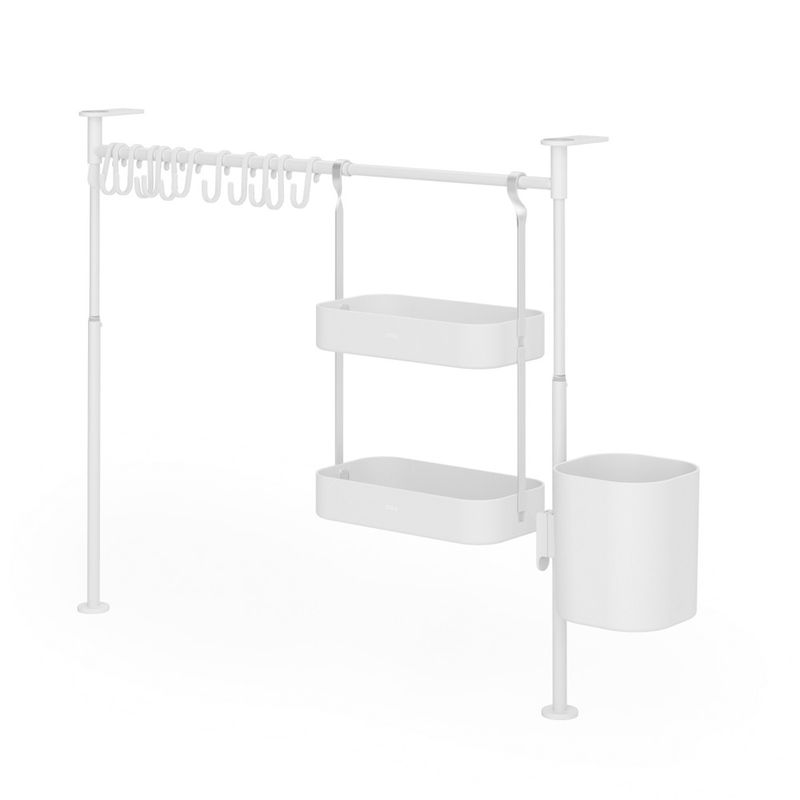 Organizador Plástico De Cocina 4 Niveles Blanco – Do it Center