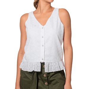 Top Eyelet Blanco