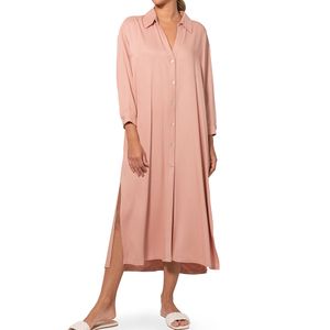 Vestido Kaftan Nude