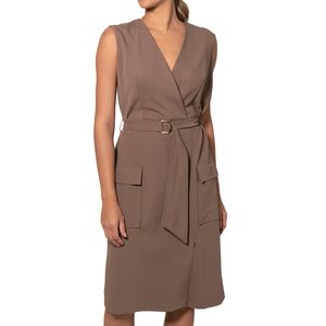 Vestido Sastre Café