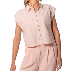 Crop Top Dolman Camisero Nude