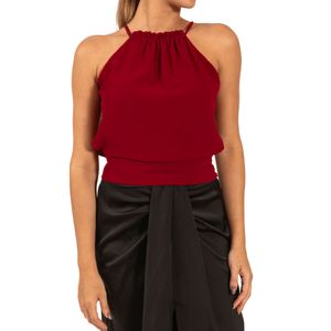 Top Halter Rojo