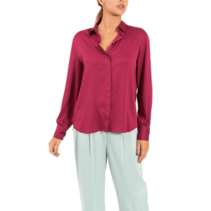 Camisa M/L Seda Cereza