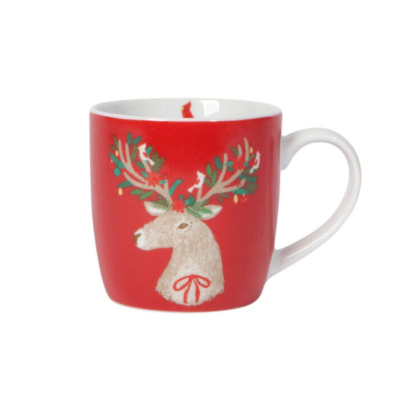 NOW-DESIGNS-DANICA-MUG--DASHER-DEER--REDWHITE