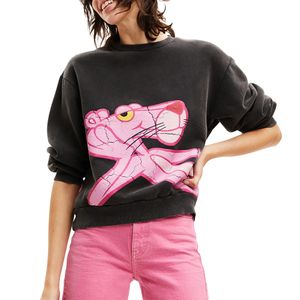 Sweat Long Sleeve Pink Panther Gris Oscuro
