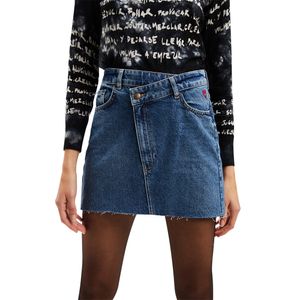 Skirt Short Sol Denim Medium Wash