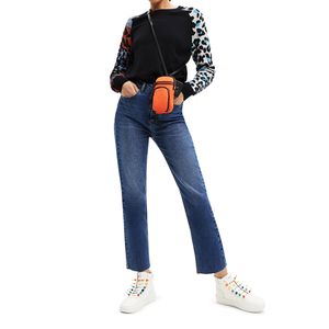 Cropped Denim Kerell Medium Dark