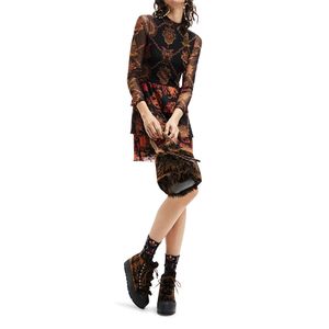 Dress Long Sleeve Daphne Negro