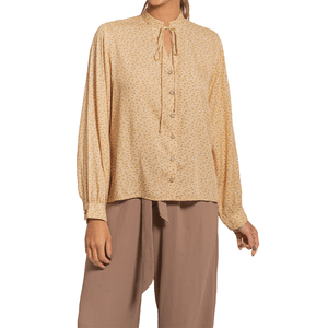 Camisa Self Tie Amarillo
