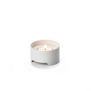Portavelas Singles 7.5 X 4.2cm Gris Claro