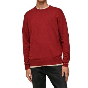 Knits Andre Crew Neck Burnt Red