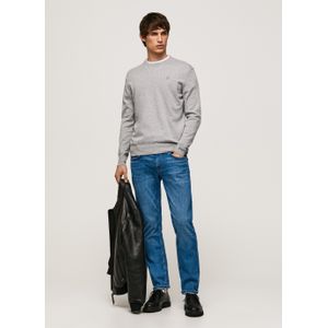 Knits Andre Crew Neck Grey Marl