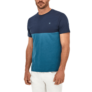 T-Shirt Piece Panel Navy Blazer
