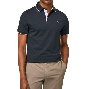 Polo Tipped Trim JsyPolo Navy Blazer