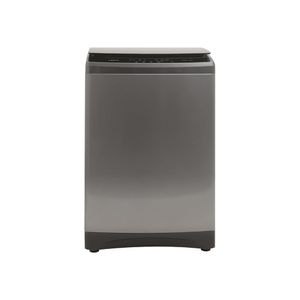 Lavadora Top Load 18Kg, Inverter, de Acero Inoxidable y Programa Personalizado - Color Gris