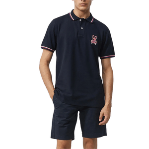 Polo Fantasia Hombre Azul Marino