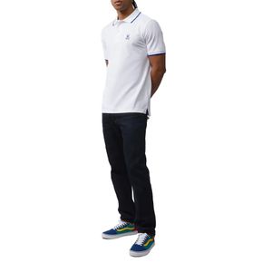 Polo Fantasia Hombre Blanco