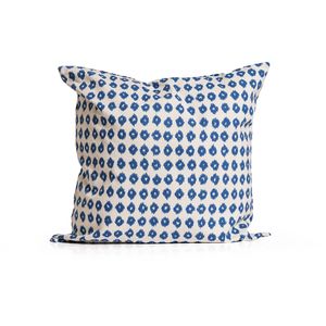 Cojin Blue / White Cuadrado