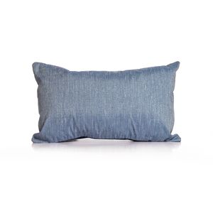 Cojin Linen Blue Rectangular