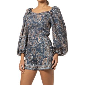 Top Pasley Azul Cobalto