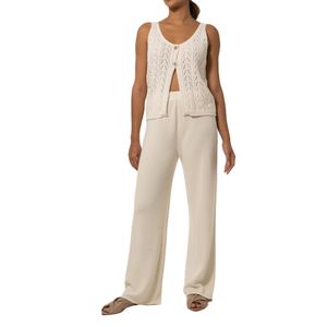 Pantalon Tejido Blanco