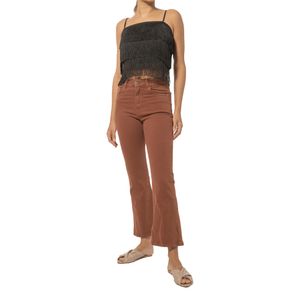 Pantalón Bootcut Terracota